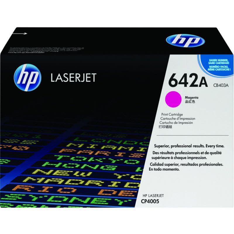 惠普(HP)CB400A 黑色硒鼓 642A(适用Color LaserJet CP4005打印机)图片
