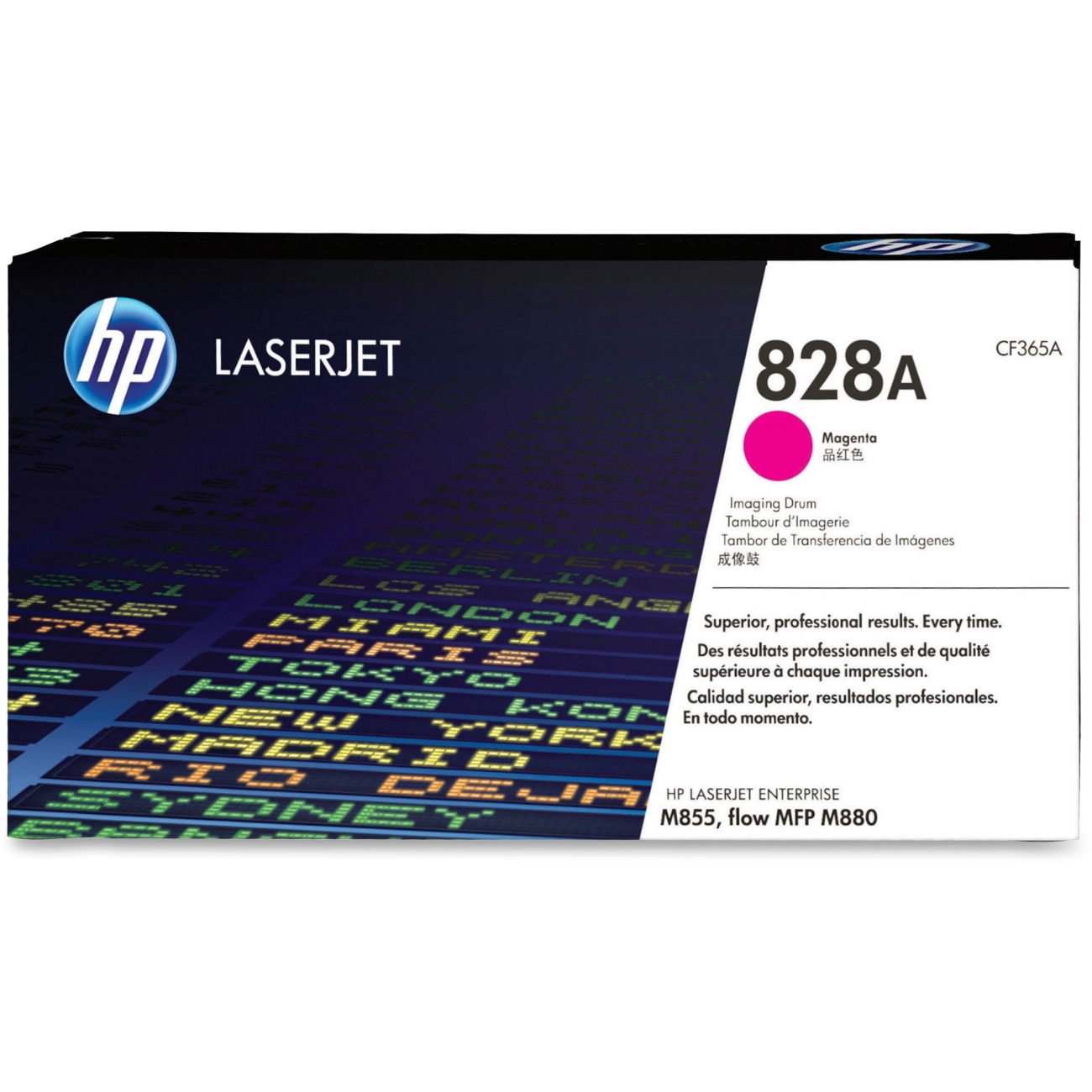 惠普(HP)828A 品红色成像鼓 CF365A(适用LaserJet M855dn M855xh M880z+)高清大图