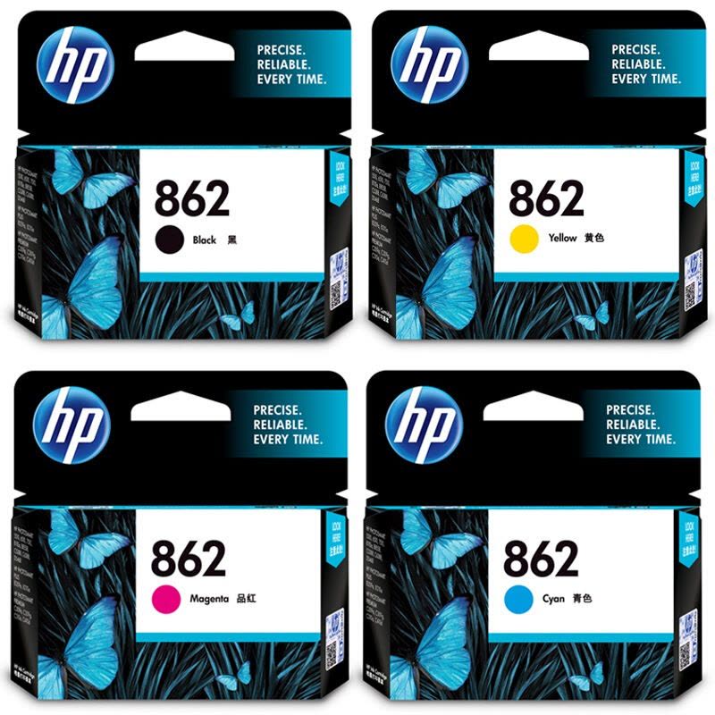 惠普(HP)CB316ZZ 862 黑色彩色墨盒套装(适用Photosmart D5468 B209a B210a)图片