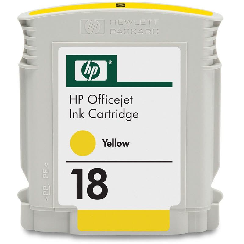 惠普（HP）C4939A 18 黄色墨盒（适用K5300 K5400 K8600 L7380 L7580 L7590）图片