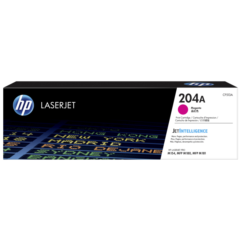 惠普（HP）CF513A 204A 品红色硒鼓（适用LaserJet M154a M154nw M180n M181f）高清大图