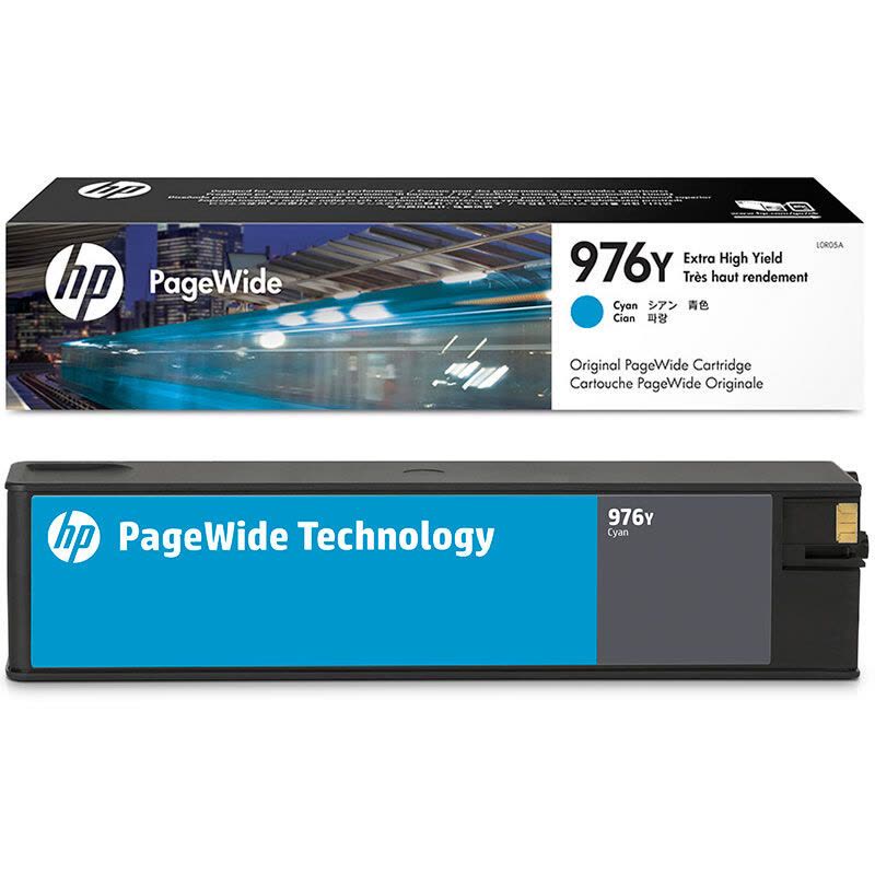 惠普(HP)L0R05A 976Y 青色墨盒 (适用PageWide 552/577z/P55250/P57750dw)图片