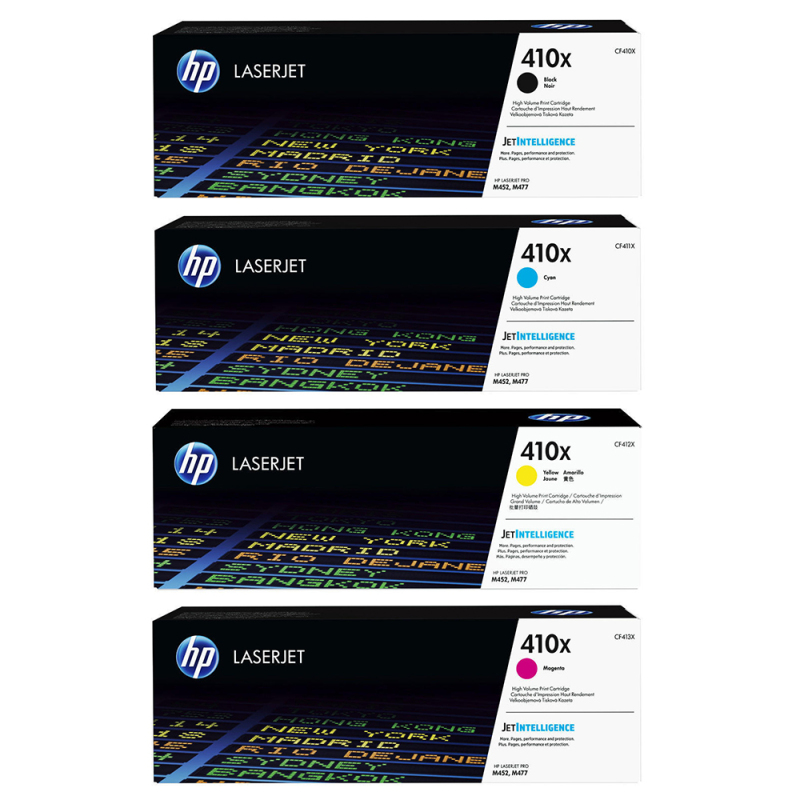 惠普（HP）CF410X 410X 大容量黑色硒鼓（适用M377dw M477fdw/fnw M452dn/nw/dw）