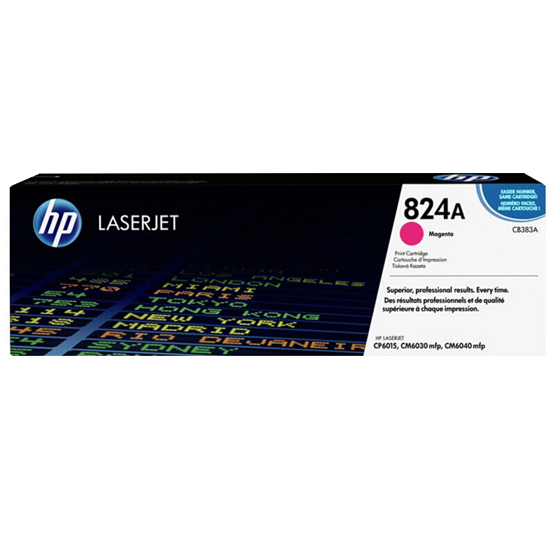 惠普(HP)CB383A 824A 品红色碳粉盒(适用Color LaserJet CP6015 6030 6040)高清大图