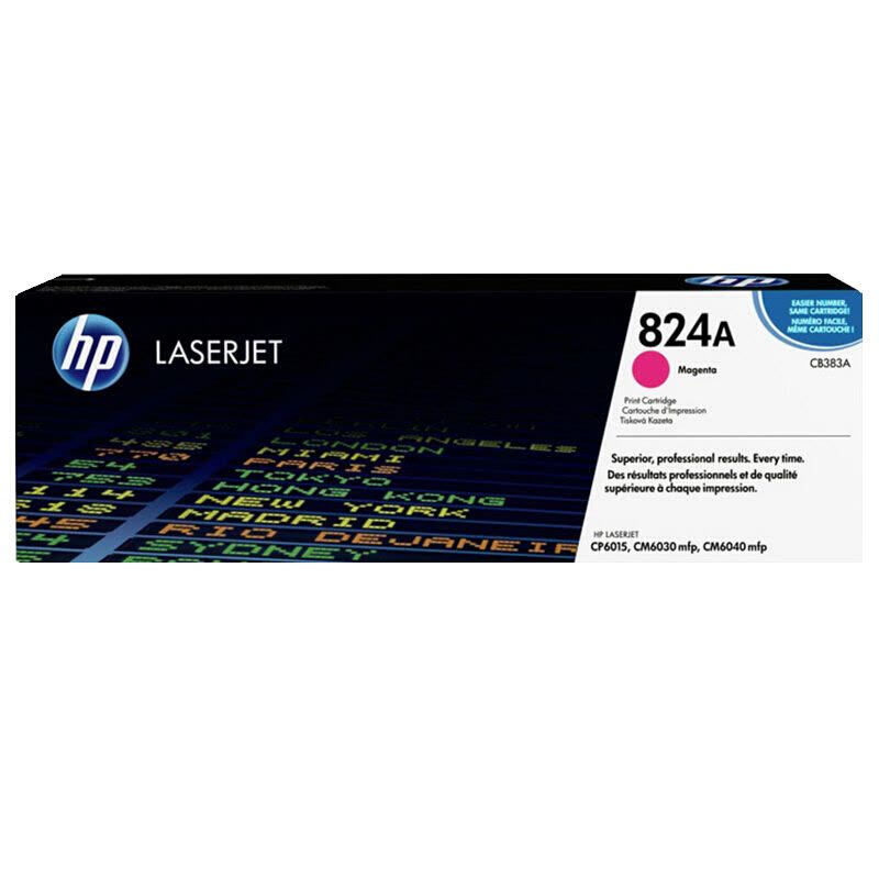 惠普(HP)CB383A 824A 品红色碳粉盒(适用Color LaserJet CP6015 6030 6040)图片