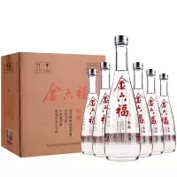 金六福私藏 50度浓香型白酒北纬30度口感 500ml*6瓶粮食酒整箱六瓶口粮酒