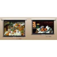 全新经科JK-S系列屏幕JK-S2 106寸16:9手动自锁高清幕布