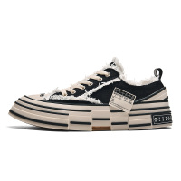 林先森吴建豪帆布鞋男韩版百搭学生潮冬季网红莆田过毒乞丐硫化情侣板鞋帆布鞋