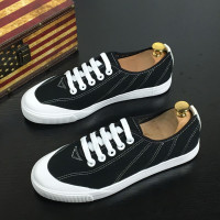 林先森夏季快手红人张诗尧同款小白鞋社会精小伙鞋子男休闲百搭帆布鞋帆布鞋