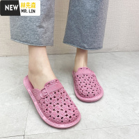 林先森洞洞鞋女ins潮防滑护士鞋软底网红镂空凉拖鞋外穿时尚沙滩鞋夏季凉鞋