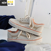 林先森鲁鲁蛋 小众鞋原创ulzzang鞋子帆布鞋女ins街拍潮鞋学生百搭板鞋帆布鞋