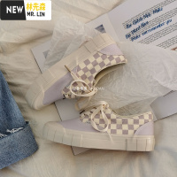 林先森鲁鲁蛋春季新款帆布鞋女小众原创鞋ins潮百搭日系学生ulzzang板鞋帆布鞋