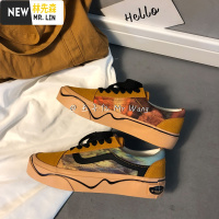 林先森王子亿 港风帆布鞋女ulzzang百搭韩版休闲小众复古板鞋ins潮帆布鞋