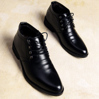 林先森棉鞋男冬季加绒保暖男鞋高帮男士商务正装二棉皮鞋男休闲冬天鞋子休闲鞋