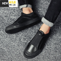 林先森春季2021年新款潮流男鞋板鞋男士休闲社会精小伙一脚蹬懒人潮鞋休闲鞋