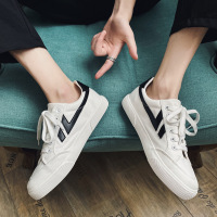 林先森@ 休闲鞋男春季鞋子韩版潮鞋百搭低帮鞋潮流男士帆布鞋休闲鞋