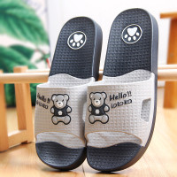 林先森路路佳凉拖鞋男夏居家厚底防滑浴室拖鞋男家用凉拖鞋女洗澡拖鞋男拖鞋
