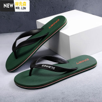 林先森人字拖男夏季室外防滑百搭潮流拖鞋男2021新款个性耐磨夹脚沙滩鞋拖鞋
