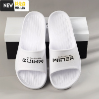 林先森拖鞋男外穿2021春季韩版潮流个性防滑一字拖室外沙滩厚底男士凉拖拖鞋