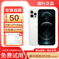 [二手95新]Apple/苹果 iPhone 12 ProMax 银色 256GB 全网通5G 苹果手机 国行正品