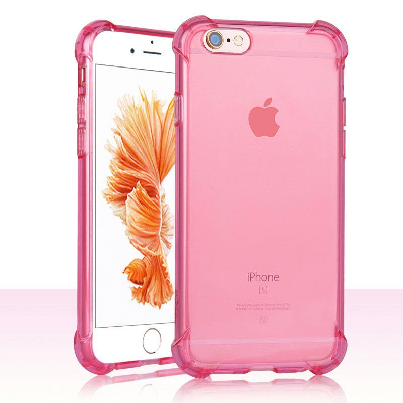 【送防爆膜】捷力源苹果iPhone6/6S/8/7/PLUS气囊防摔手机壳6plus小蛮腰防滑TPU硅胶保护套7P手机套图片