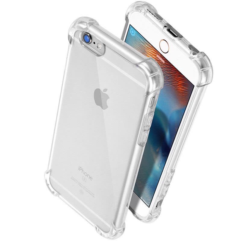 【送防爆膜】捷力源苹果iPhone6/6S/8/7/PLUS气囊防摔手机壳6plus小蛮腰防滑TPU硅胶保护套7P手机套图片