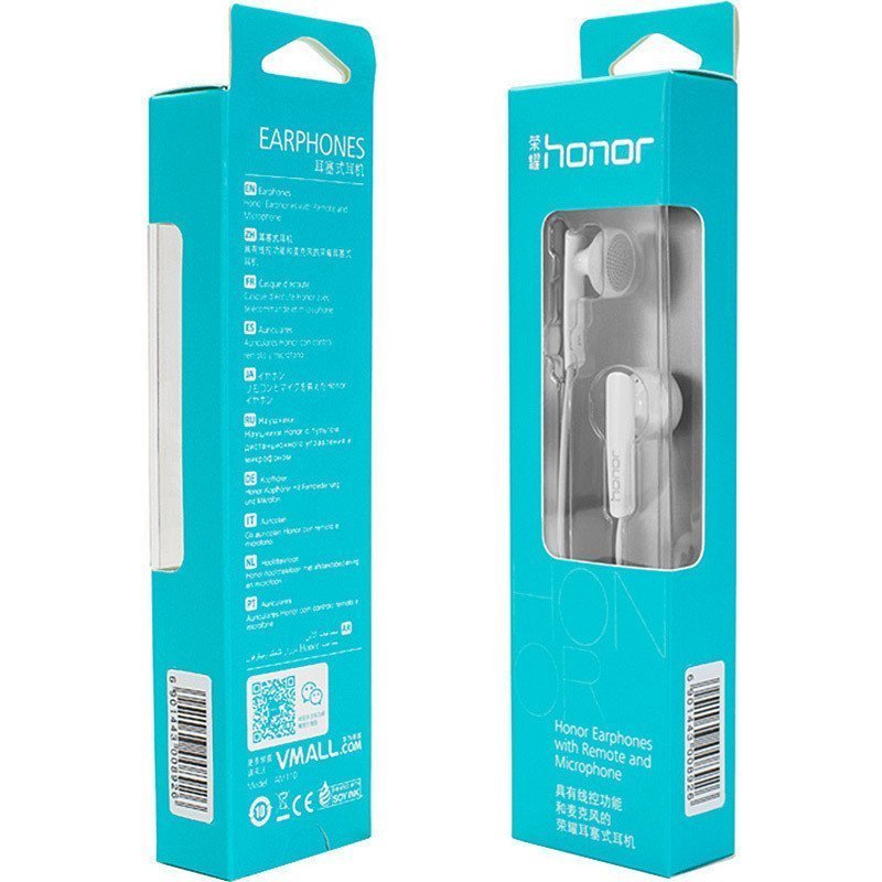 华为(HUAWEI) 荣耀 AM110耳机 原装 有线控 手机耳机P9/8/7/G7Plus 耳塞式 有线耳机 通用