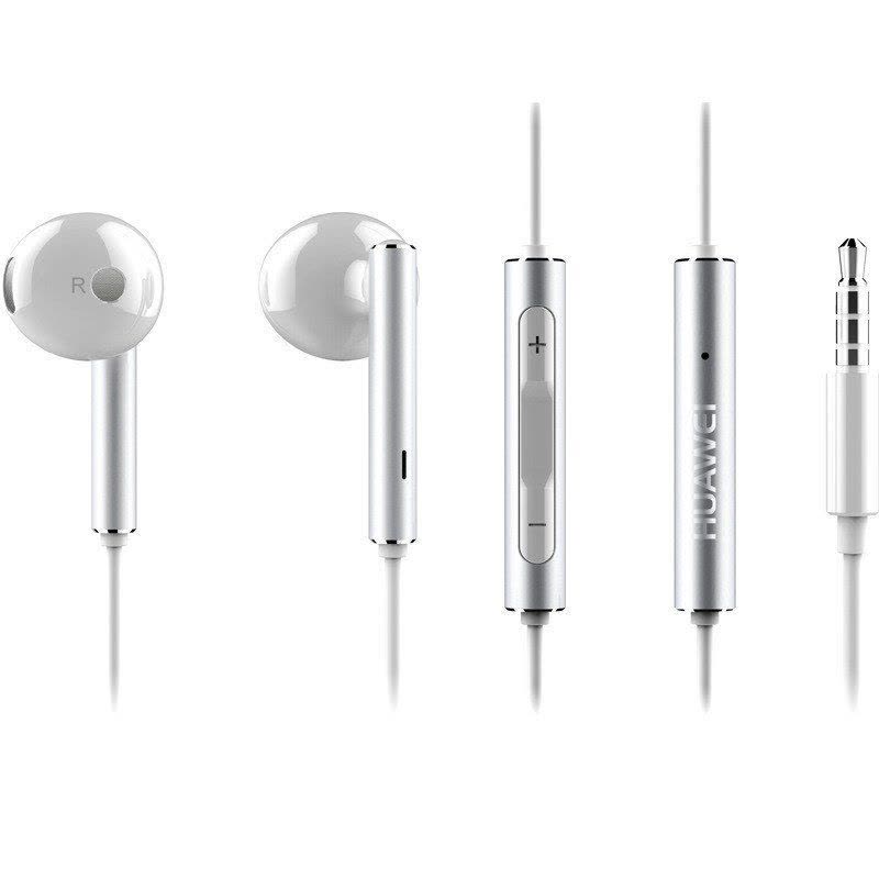 华为(HUAWEI) AM116半入耳式 原装耳机 有线控 手机耳机 有线耳机 p10 P9plus P8 荣耀 通用图片