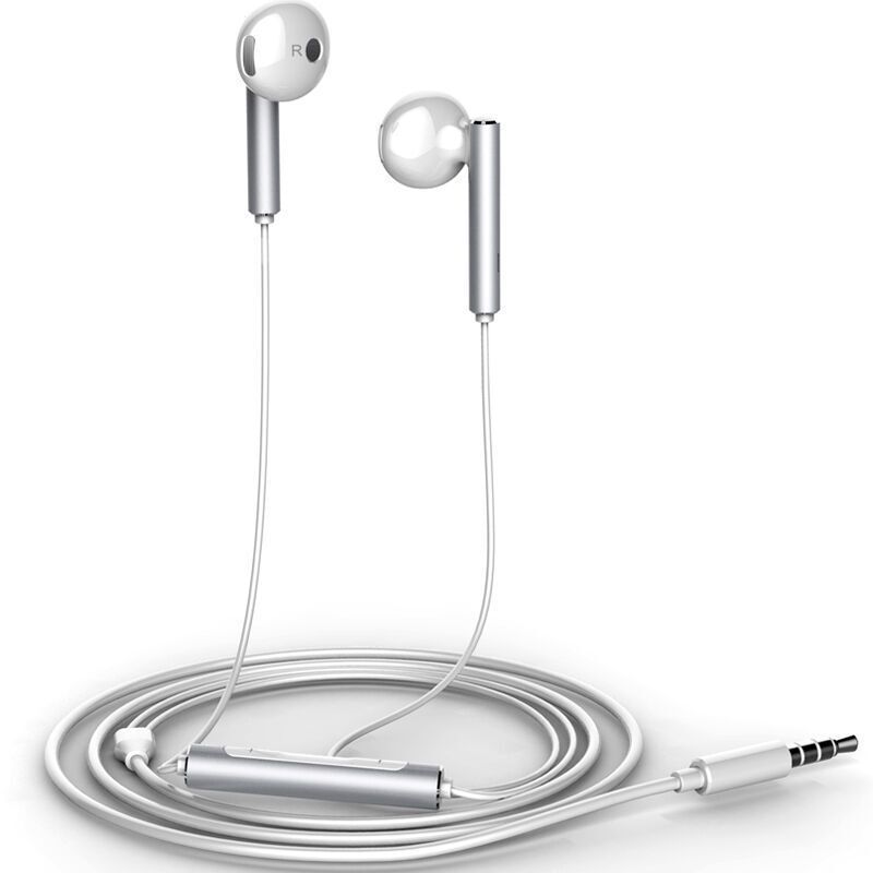 华为(HUAWEI) AM116 半入耳式原装耳机金属版 p10 P9plus P8 有线控 线控耳机 有线耳机 通用