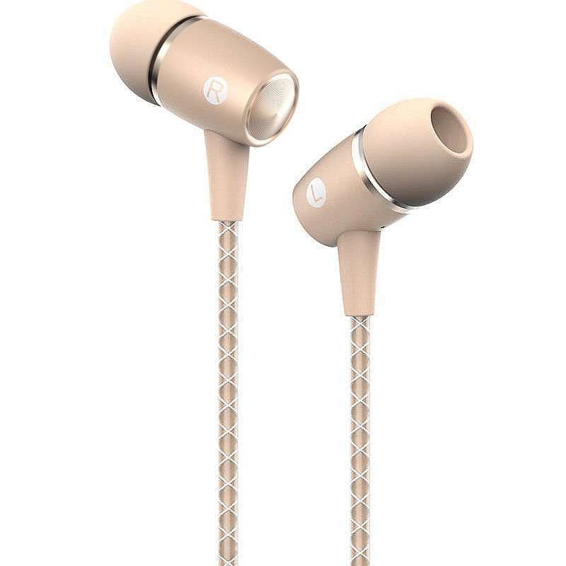 华为(HUAWEI) 荣耀 AM12plus 原装引擎耳机 荣耀6/7/8 手机耳机 有线控 线控耳机 入耳式耳机 金色图片