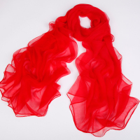 上海故事真丝丝巾女春秋夏季桑蚕丝围巾披肩薄款百搭长纱巾