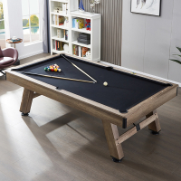 家用台球桌古达标准型美式黑八三合一多功能室内商用大理石自动桌球台