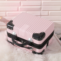 古达密码手提箱小便携式14寸女化妆包可挂行李箱收纳包大容量16旅行箱