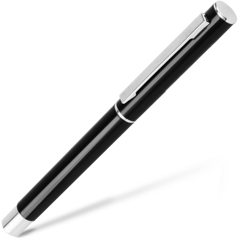 【满2件包邮】得力（deli）S80新款碳素笔水笔 办公文具 签字笔 金属笔杆 中性笔 书写笔0.5-0.7mm 1支装