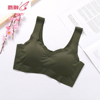 大红内衣女无钢圈裹胸背心抹胸罩结婚聚拢本命年文胸套装 费琳胸罩