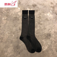 透明袜子网纱中筒袜夏薄款玻璃水晶丝袜及膝小腿袜女潮ins长袜 费琳