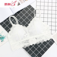 无钢圈文胸15少女发育期胸罩16初中裹胸高中抹胸背心内衣 费琳胸罩