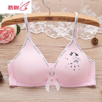 内衣女学生高中少女发育期初中薄款小胸罩无钢圈聚拢文胸夏季 费琳胸罩