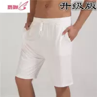 夏季五分裤男士睡裤宽松家居裤男夏季大码睡裤沙滩裤 费琳