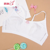 少女文胸罩发育期背心式内衣小学生初中无钢圈大童抹胸女生胸衣 费琳胸罩