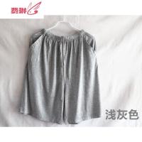 男士宽松加大码睡裤长裤简约休闲沙滩裤大裤衩男装薄 费琳