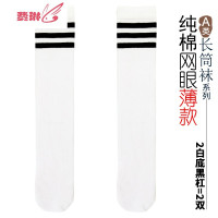 足球女童长筒袜夏季儿童长袜子薄款半截夏天过膝童高筒 费琳
