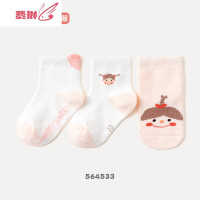 儿童袜子薄款网眼袜婴儿女童宝宝袜短袜 费琳