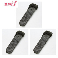 天薄款堆堆女日韩时尚闪亮金银丝珠光薄纱中筒袜个性潮袜女 费琳短袜袜子