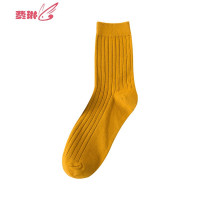 男袜子中筒袜男士高帮长袜男生潮流ins街头工装裤色长筒棉夏 费琳