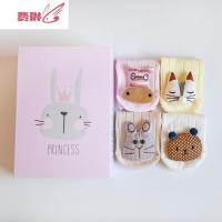 儿童袜子立体公仔袜可爱超萌婴儿袜子女胖宝宝礼盒袜 费琳