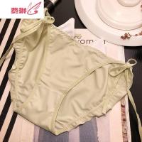 性感绑带内裤女士舒适冰丝系带诱惑少女学生三角裤 费琳