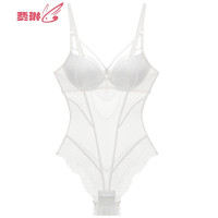 女人的秘密下厚上薄塑身连体衣聚拢性感蕾丝塑身衣 费琳塑身衣