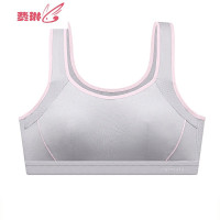 少女文胸无钢圈初高中学生发育期薄款聚拢小背心带胸垫运动内衣女 费琳胸罩