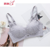婴儿棉小胸平胸无钢圈透气不空杯中厚聚拢专用性感文胸罩调整内衣女 费琳胸罩